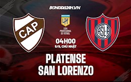 Nhận định bóng đá Platense vs San Lorenzo 4h ngày 5/9 (VĐQG Argentina)