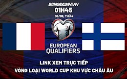 Link xem trực tiếp Pháp vs Phần Lan vòng loại World Cup 2022 ở đâu ?