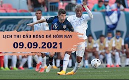 Lịch thi đấu bóng đá hôm nay 9/9: Honduras vs Mỹ; Panama vs Mexico