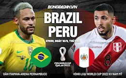 Nhận định Brazil vs Peru (07h30 ngày 10/09): Đập tan nghi ngờ