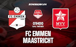 Nhận định Emmen vs Maastricht 1h00 ngày 11/9 (Hạng 2 Hà Lan 2021/22)