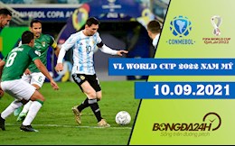 Lịch thi đấu Vòng loại World Cup 2022 khu vực Nam Mỹ ngày 10/9