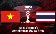 Link xem trực tiếp bóng đá Việt Nam vs Thái Lan chung kết U23 AFF Cup 2022 trên VTV6