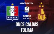 Nhận định,  Once Caldas vs Tolima 6h00 ngày 23/3 (VĐQG Colombia 2022)