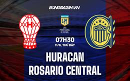 Nhận định,  Huracan vs Rosario Central 7h30 ngày 11/6 (VĐQG Argentina 2022)