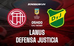 Nhận định Lanus vs Defensa Justicia 5h00 ngày 11/6 (VĐQG Argentina 2022)