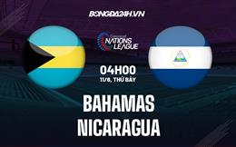 Nhận định Bahamas vs Nicaragua 4h00 ngày 11/6 (CONCACAF Nations League 2022/23)