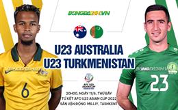 Thắng nhọc "hiện tượng", Australia vào bán kết U23 châu Á 2022