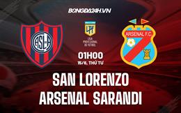 Nhận định San Lorenzo vs Arsenal Sarandi 1h00 ngày 15/6 (VĐQG Argentina 2022)