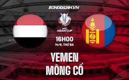 Nhận định bóng đá Yemen vs Mông Cổ 16h00 ngày 14/6 (Vòng loại Asian Cup 2023)