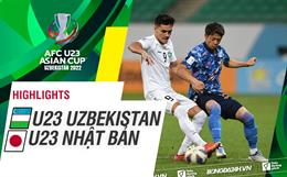 Video tổng hợp: U23 Uzbekistan 2-0 U23 Nhật Bản (Bán kết U23 châu Á 2022)