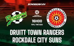 Nhận định Druitt Town Rangers vs Rockdale City Suns 16h00 ngày 17/6 (VĐ bang New South Wales 2022)