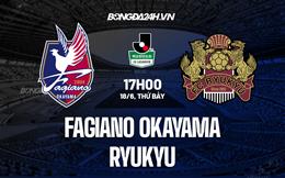 Nhận định Fagiano Okayama vs Ryukyu 17h00 ngày 18/6 (Hạng 2 Nhật 2022)