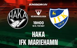 Nhận định Haka vs IFK Mariehamn 19h00 ngày 18/6 (VĐQG Phần Lan 2022)