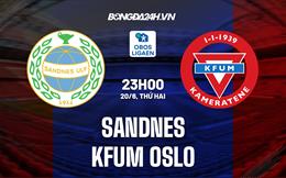 Nhận định,  Sandnes vs KFUM Oslo 23h00 ngày 20/6 (Hạng 2 Na Uy 2022)