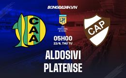 Nhận định,  Aldosivi vs Platense 5h00 ngày 22/6 (VĐQG Argentina 2022)