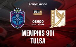 Nhận định Memphis 901 vs Tulsa 6h00 ngày 23/6 (Hạng Nhất Mỹ 2022)