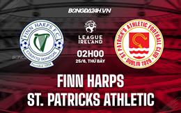 Nhận định Finn Harps vs St. Patricks Athletic 2h00 ngày 25/6 (VĐQG Ireland 2022)