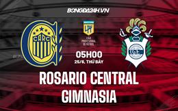 Nhận định Rosario Central vs Gimnasia 5h00 ngày 25/6 (VĐQG Argentina 2022)