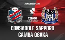 Nhận định Consadole Sapporo vs Gamba Osaka 12h00 ngày 26/6 (VĐQG Nhật Bản 2022)