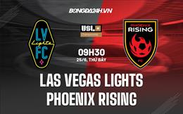 Nhận định Las Vegas Lights vs Phoenix Rising 9h30 ngày 25/6 (Hạng Nhất Mỹ 2022)