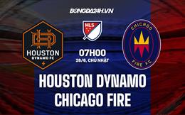 Nhận định Houston Dynamo vs Chicago Fire 7h00 ngày 26/6 (Nhà Nghề Mỹ 2022)