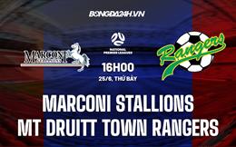 Nhận định Marconi Stallions vs Mt Druitt Town Rangers 16h00 ngày 25/6 (VĐ bang New South Wales 2022)