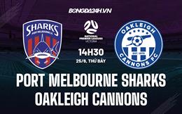 Nhận định Port Melbourne Sharks vs Oakleigh Cannons 14h30 ngày 25/6 (VĐ bang Victoria 2022)