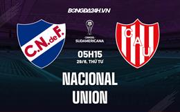 Nhận định Nacional vs Union 5h15 ngày 29/6 (Copa Sudamericana 2022)