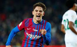 Barca xác nhận trói chân thành công thần đồng Gavi