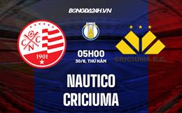 Nhận định Nautico vs Criciuma 5h00 ngày 30/6 (Hạng 2 Brazil 2022)