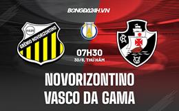 Nhận định Novorizontino vs Vasco da Gama 7h30 ngày 30/6 (Hạng 2 Brazil 2022)