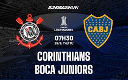 Nhận định Corinthians vs Boca Juniors 7h30 ngày 29/6 (Copa Libertadores 2022)
