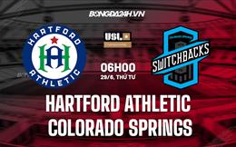 Nhận định Hartford Athletic vs Colorado Springs Switchbacks 6h00 ngày 29/6 (Hạng Nhất Mỹ 2022)