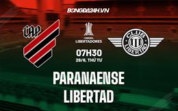 Nhận định bóng đá Paranaense vs Libertad 7h30 ngày 29/6 (Copa Libertadores 2022)