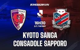 Nhận định Kyoto Sanga vs Consadole Sapporo 16h30 ngày 2/7 (VĐQG Nhật Bản 2022)