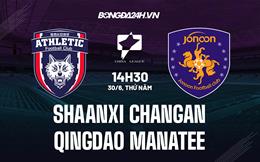 Nhận định Shaanxi Changan vs Qingdao Manatee 14h30 ngày 30/6 (Hạng 2 Trung Quốc 2022)