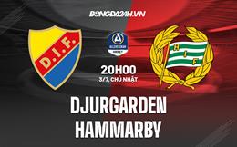 Nhận định Djurgarden vs Hammarby 20h00 ngày 3/7 (VĐQG Thụy Điển 2022)