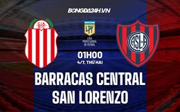 Nhận định Barracas Central vs San Lorenzo 1h00 ngày 4/7 (VĐQG Argentina 2022)