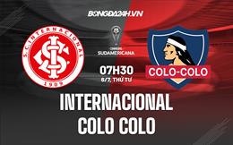 Nhận định Internacional vs Colo Colo 7h30 ngày 6/7 (Copa Sudamericana 2022)