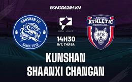 Nhận định Kunshan vs Shaanxi Changan 14h30 ngày 5/7 (Hạng 2 Trung Quốc 2022)