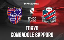 Nhận định Tokyo vs Consadole Sapporo 17h00 ngày 6/7 (VĐQG Nhật Bản 2022)