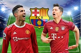 Barca đá thế nào khi có cả Ronaldo và Lewandowski trong đội hình?