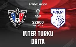 Nhận định Inter Turku vs Drita 22h00 ngày 6/7 (Europa Conference League 2022/23)