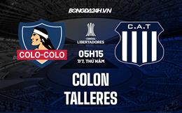 Nhận định,  Colon vs Talleres 5h15 ngày 7/7 (Copa Libertadores 2022)