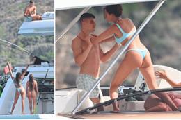 Kai Havertz vui đùa với bạn gái mặc bikini nhỏ xíu