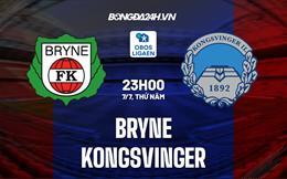 Nhận định, dự đoán Bryne vs Kongsvinger 23h00 ngày 7/7 (Hạng 2 Na Uy 2022)