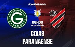 Nhận định, dự đoán Goias vs Paranaense 6h30 ngày 10/7 (VĐQG Brazil 2022)