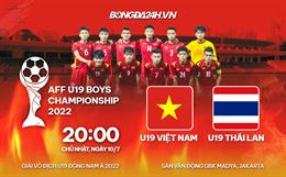 Nhận định U19 Việt Nam vs U19 Thái Lan (20h ngày 10/7): Thử thách thực sự