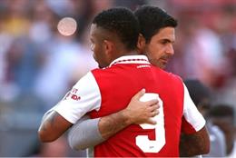 Mikel Arteta nói gì về cú đúp của Gabriel Jesus?